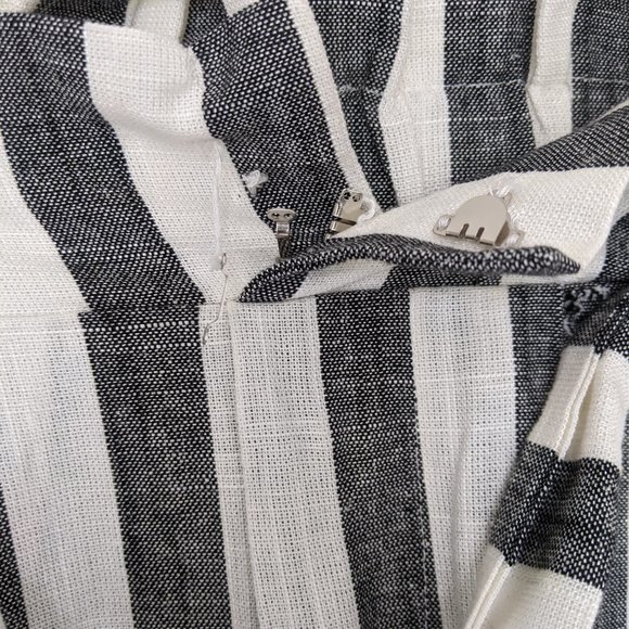 100% linen striped pants - Picture 2 of 2